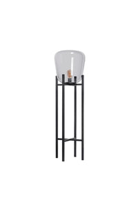 ETH Expo Trading vloerlamp Benn  met glazen kap