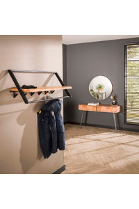 Kapstok Haan in massief acacia hout