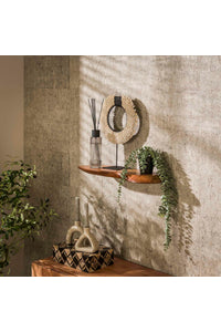 Wandplank Hof van 60 cm in acaciahout