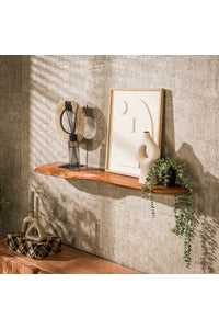 Wandplank Hof van 120 cm in acaciahout