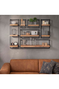 Complete wand Barby bestaande uit 6 planken