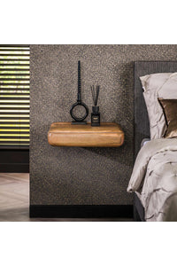 Hangend nachtkastje Horstel met lade in mango hout