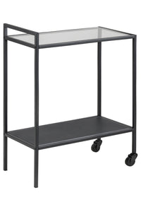 Trolley Sabro met glazen blad