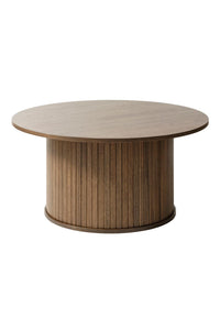 Ronde salontafel Kolding smoked oak Ø90 cm