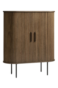 Wandkast Kolding smoked oak met schuifdeuren