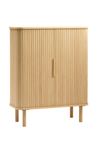 Wandkast Randers eiken naturel met schuifdeuren