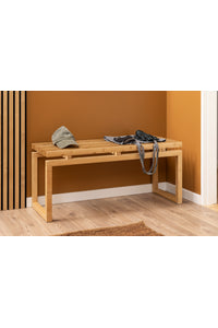 Bankje Hong in bamboe hout