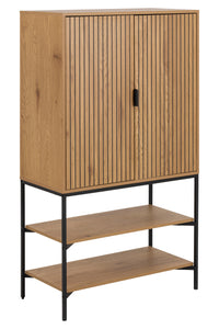 Wandkast Holeby met 2 deuren in eiken