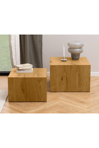 Salontafelset Hjarup in wild eiken hout