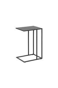 Laptoptafel Sabro met zwart melamine blad