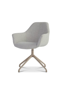 Dyyk eetstoel Ids stof Cosmo Nude - frame sand