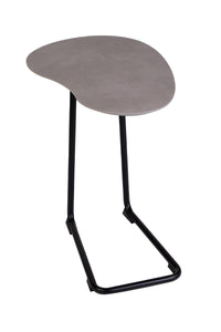 Brees New World banktafel Cloudy in HPL alugrijs