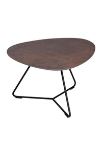 Brees New World Twinny toptafel HPL brons