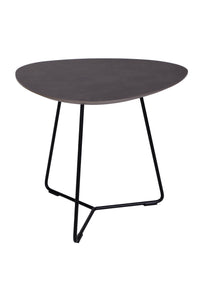 Brees New World bijzettafel Twinny HPL agaat grijs