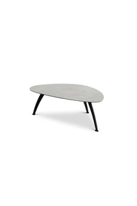 Dyyk salontafel Pepp 105x73x35 cm keramiek Diamond Cream
