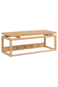 Wand kapstok Hong in bamboe hout