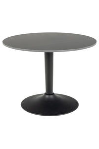 Bijzettafel Hjulby ø60 cm met zwart keramiek blad
