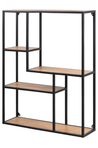 Wandrek Sabro in eiken met zwart frame