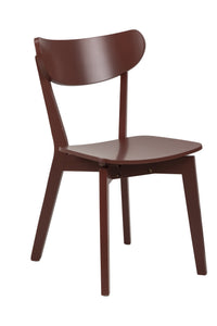 Eetstoel Elev in oud rood mdf