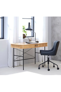 Buro Kolding eiken naturel met schuifdeuren