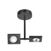 ETH Expo Trading  plafondlamp Jake 2 lichts zwart