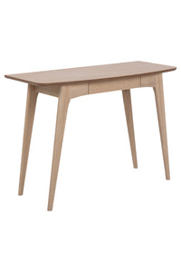 Buro Give met lade in wit geolied  eiken