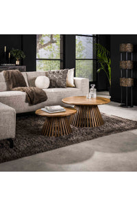 Salontafelset Calvi in mango hout