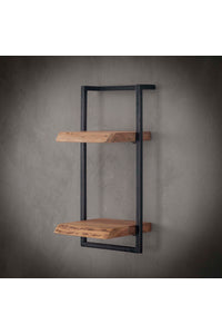 Wandplank Barby 100 cm hoog massief acacia naturel