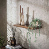 Wandplank Arco in acaciahout 60 cm