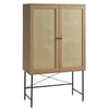 Wandkast Rens in naturel melamine eiken