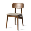 Houten eetstoel Livo smoked oak
