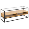 TV meubel Idom eiken met glasplaat 120 cm