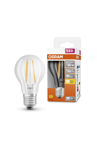 Osram led lichtbron filament E27 peer helderglas
