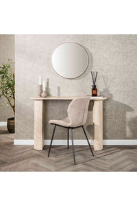 Sidetable Roma in keramiek travertine