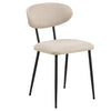 Eetstoel Hylke in beige stof