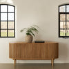 Dressoir Carno 160 cm natural oak met schuifdeuren