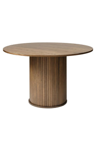Ronde eettafel Kolding smoked oak Ø120 cm
