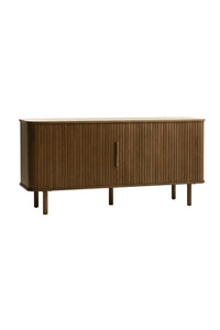 Dressoir Randers 160 cm smoked oak met schuifdeuren