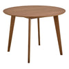 Ronde eettafel Elev Ø 105 cm in noten hout