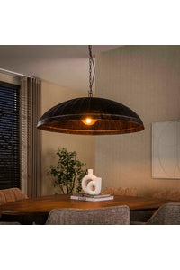 Hanglamp Siero ø90 cm in smoked brown