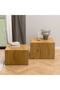 Salontafelset Hjarup in wild eiken hout
