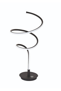 Highlight tafellamp Curle zwart