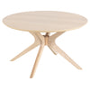 Salontafel Filskov ø 80 cm in naturel eiken