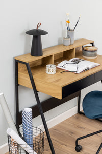 Buro Hovborg in wild eiken met 2 laden