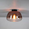 Plafondlamp Patti koperkleurig glas