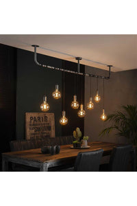 Hanglamp Emmerik van industriëel metaal