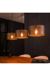 Hanglamp Safi 3-lichts Artic zwart