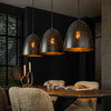 Hanglamp Lugo 3-lichts charcoal
