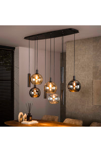 Hanglamp Fano 9-lichts tricolore