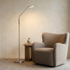 Highlight leeslamp Palma mat nikkel